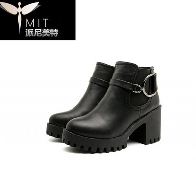 潮流英伦风马丁靴 秋冬季加绒保暖百搭首选